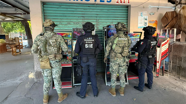 Mexico’s federal prosecutors seize 38 illegal slot machines near schools in Veracruz