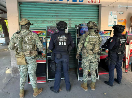 Mexico’s federal prosecutors seize 38 illegal slot machines near schools in Veracruz