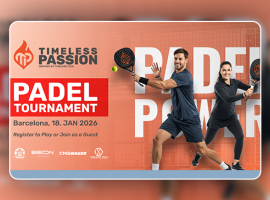 Timeless Passion Launches the Padel Tournament 2026 in Barcelona A New iGaming Networking Ritual Before ICE