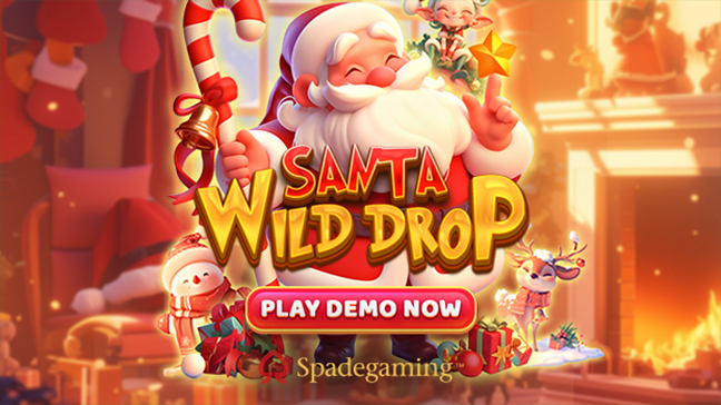 Unwrap the magic of Christmas with Spadegaming's Santa Wild Drop