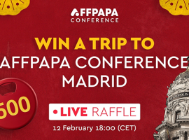 AffPapa raffle: win a trip to AffPapa Conference Madrid