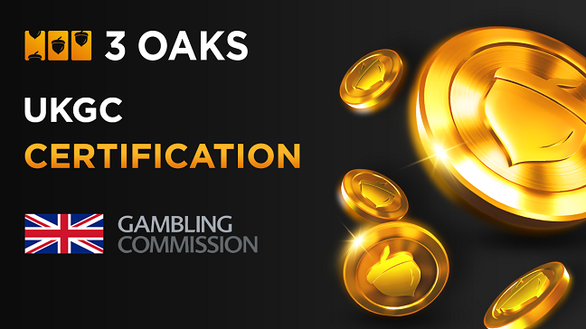 3 Oaks Gaming secures UKGC certification for over 50 slot titles