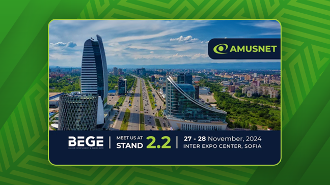 Amusnet showcases its latest iGaming and land-based Innovations at BEGExpo’s 15th Edition