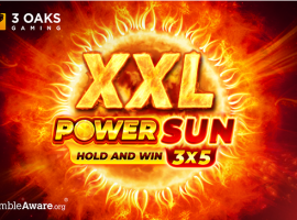 3 Oaks Gaming launches expanded sequel Power Sun XXL, Hold and Win 3x5