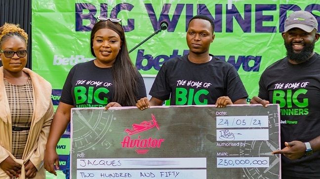 Rwandan national emerges as betPawa's Aviator Game biggest winner with MWK 250 million jackpot