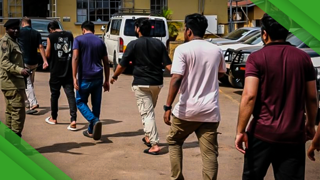 Uganda arrests 169 foreign nationals in Bukoto raid as authorities probe cybercrime and trafficking links