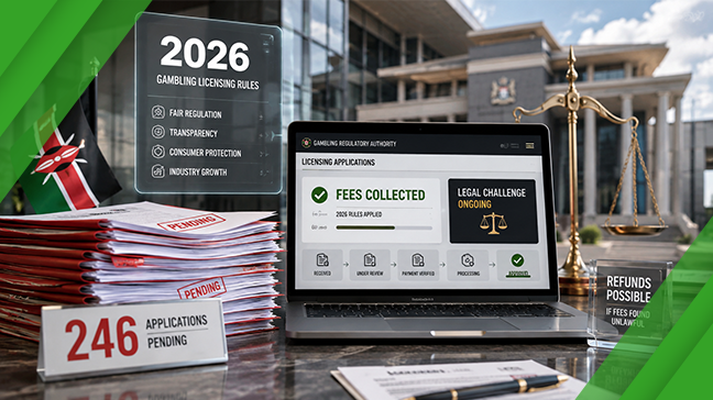 Kenya High Court allows gambling regulator to collect contested licence fees as legal challenge continues