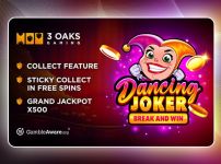 3 Oaks Gaming introduces fresh mechanic with Dancing Joker: Break and Win