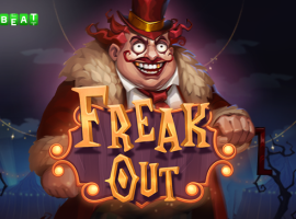 GameBeat launches Freak Out, a slot with high volatility and a 50,000 fold winning potential