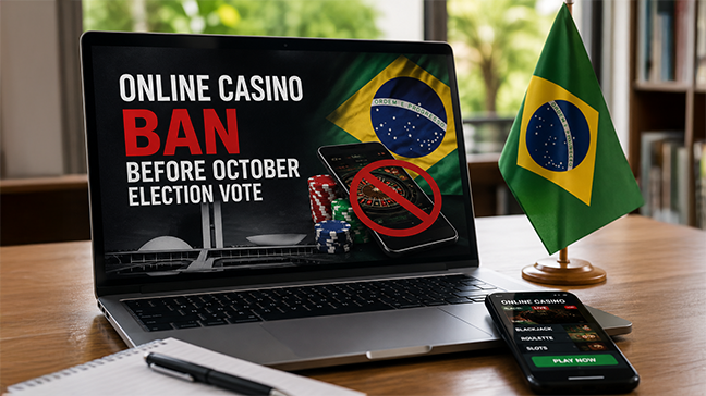 Brazil Government to Push Online Casino Ban Before October Election Vote