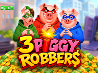 GameBeat Launches 3 Piggy Robbers: A 5x3 Hold & Win Slot with Three Piggy Powers