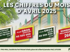 PMU Mali distributes over 5.6 billion FCFA in April 2025