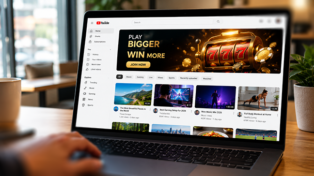 YouTube Expands Masthead Advertising to Certified Online Gambling Operators