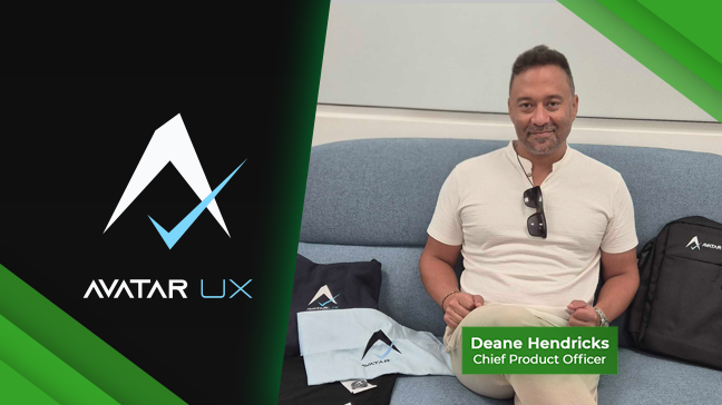 AvatarUX bolsters C-suite with Deane Hendricks joining as CPO