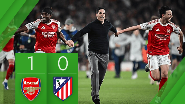 Arsenal equal 55-year club record after reaching Champions League final