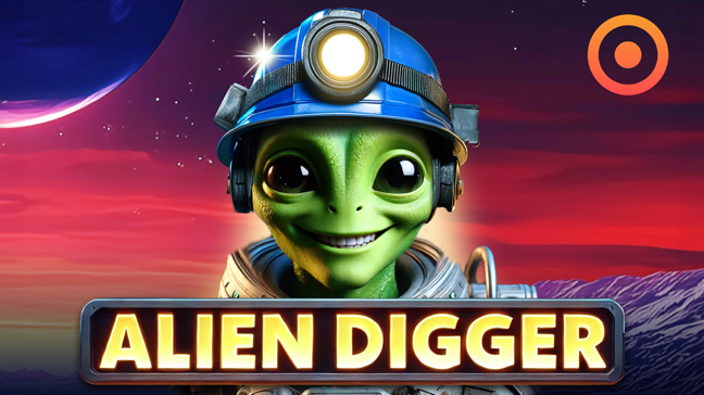 Prepare for liftoff! Alien Digger slot opens up a universe of treasures