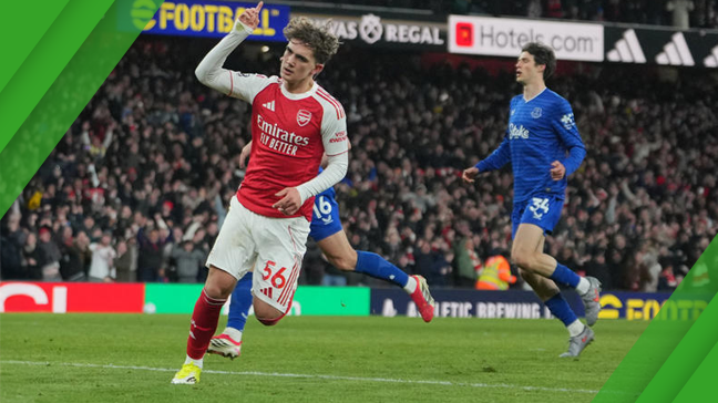 Arsenal snatch late win over Everton as Man City slip at West Ham in Premier League weekend drama