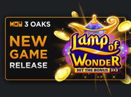 3 Oaks Gaming showcases new Hit the Bonus mechanic in Lamp of Wonder