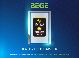 Palms Merkur Casino Named Official Badge Sponsor for BEGE Expo 2026