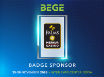 Palms Merkur Casino Named Official Badge Sponsor for BEGE Expo 2026
