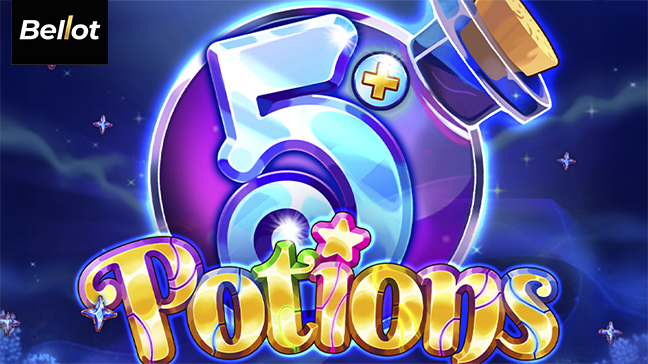 Bellot Unleashes Magical Wins with "5 Potions" A Spellbinding New Slot Adventure