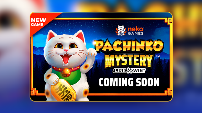 A Legend Returns: Neko Games® Announces Pachinko Mystery™ Link&Win ™