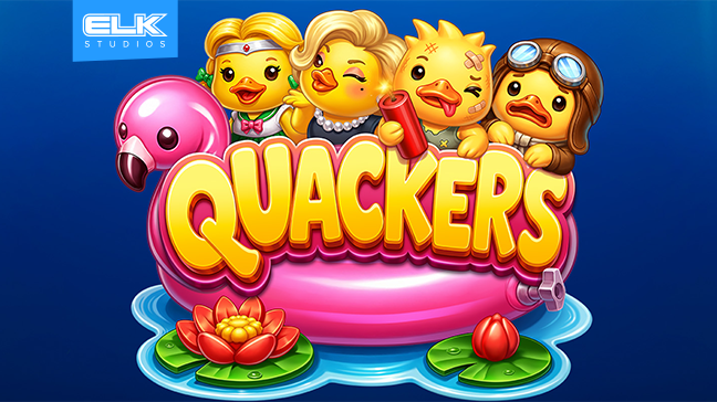 ELK Studios Announces Quackers: A 6x6 Duck-Themed Slot
