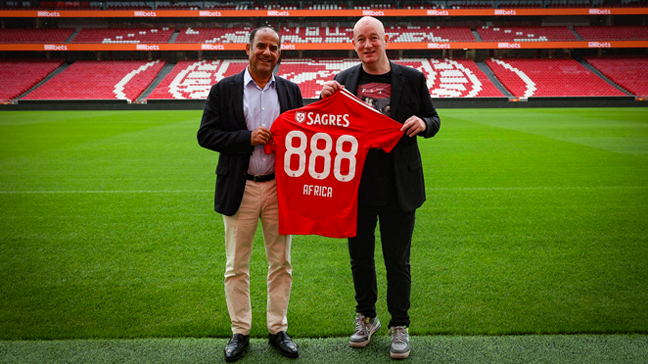 888AFRICA becomes official betting partner of SL Benfica in Mozambique and Angola