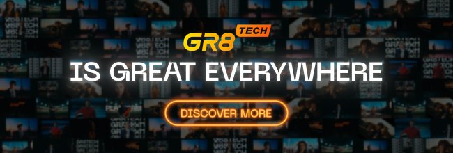 GR8 Tech promotion banner