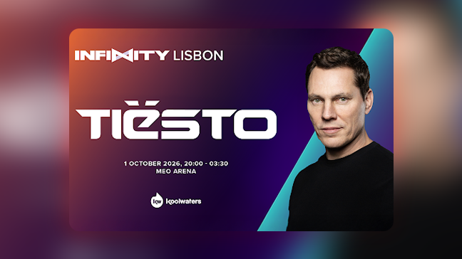 Tiësto en tête d'affiche d'INFINITY Lisbon au SBC Summit 2026