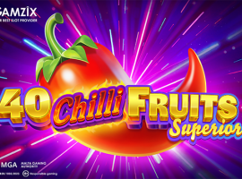 40 Chilli Fruits Superior Gamzix réchauffe le marché avec une machine à sous classique ultra-légère et optimisée pour mobile