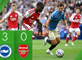 Brighton écrase Arsenal 3-0 et met fin à une série de neuf victoires en Premier League