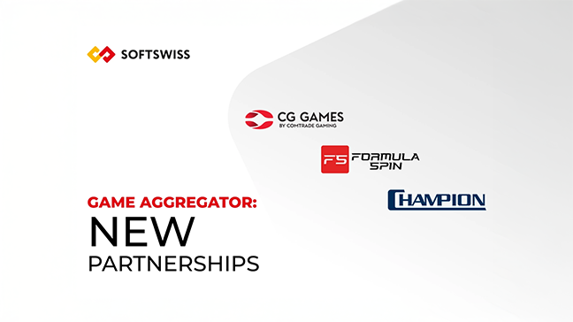 L'Agrégateur de Jeux SOFTSWISS Élargit Son Portefeuille avec  Jeux CG, Champion et Spin de Formule