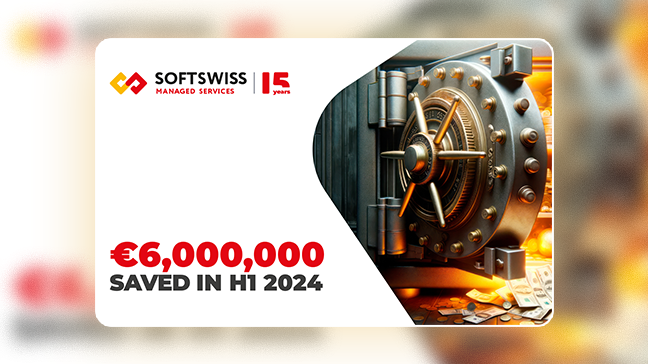 SOFTSWISS aide les opérateurs à économiser 6 millions d'euros au premier semestre 2024