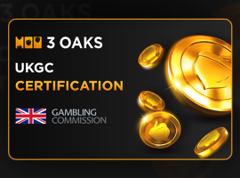 3 Oaks Gaming obtient la certification UKGC pour plus de 50 titres de machines à sous