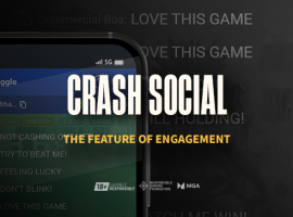 GoldenRace Social Crash, la fonctionnalité d'engagement