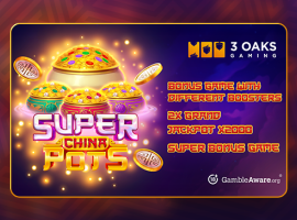 Les fonctionnalités alimentées par des pots reviennent dans la version Super China Pots de 3 Oaks Gaming