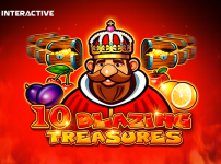 10 Blazing Treasures : Une nouvelle aventure classique aux machines à sous par CT Interactive