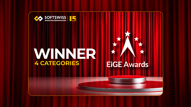 SOFTSWISS remporte 4 prix aux EiGE Awards 2024