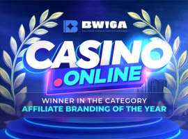 Casino.online célèbre son anniversaire avec un prix de branding