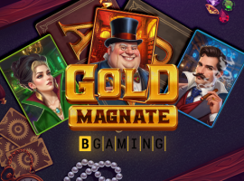 Explorez le monde exclusif de Gold Magnate : La nouvelle machine à sous de BGaming