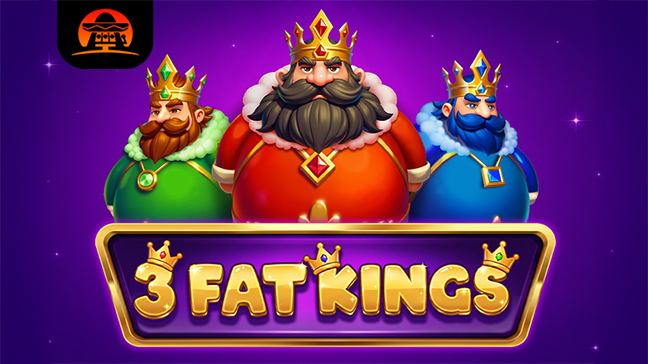Amigo Gaming présente 3 Fat Kings : une machine à sous 5x5 où plus le roi est grand, plus le gain est important