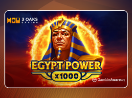 3 Oaks Gaming réveille la puissance des pharaons en Égypte Puissance x1000