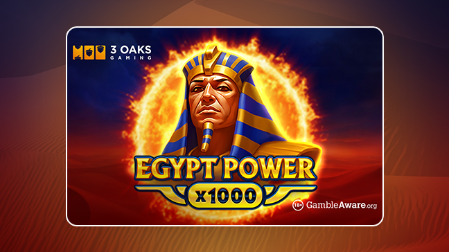 3 Oaks Gaming réveille la puissance des pharaons en Égypte Puissance x1000