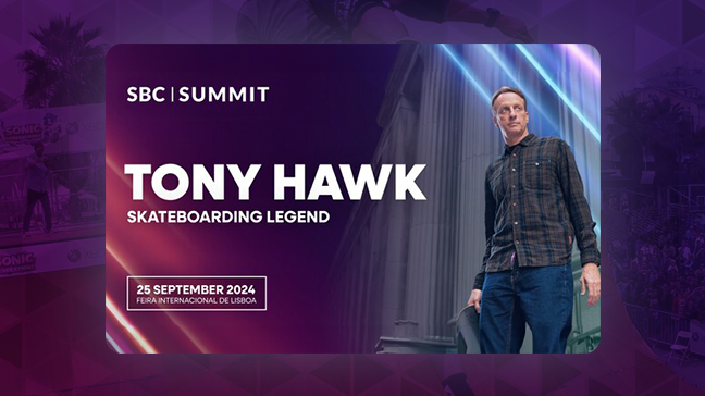 Le légendaire skateur Tony Hawk prononcera un discours au SBC Summit