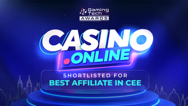 Casino.online finaliste du prix du Meilleur Programme d'Affiliation en Europe centrale et orientale aux GamingTECH Awards