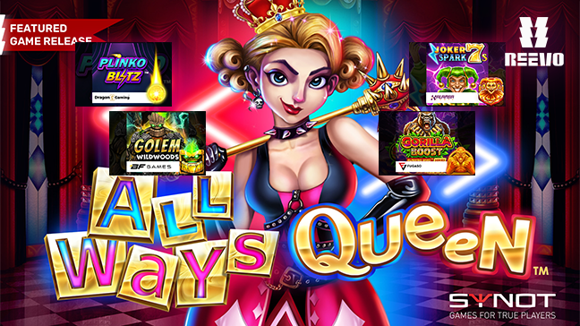 All Ways Queen et plus encore : REEVO présente de nouvelles versions de jeux passionnantes