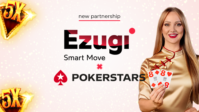 Ezugi s'associe à PokerStars pour étendre davantage le choix de jeux de casino en direct pour les joueurs