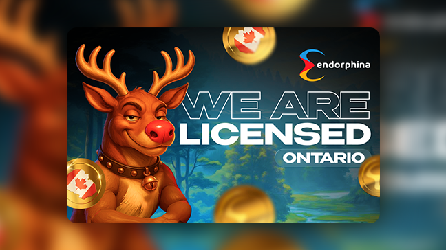 Endorphina, fournisseur de jeux B2B agréé en Ontario