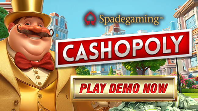 Spadegaming lance Cashopoly : Wilds cumulés, cases bonus